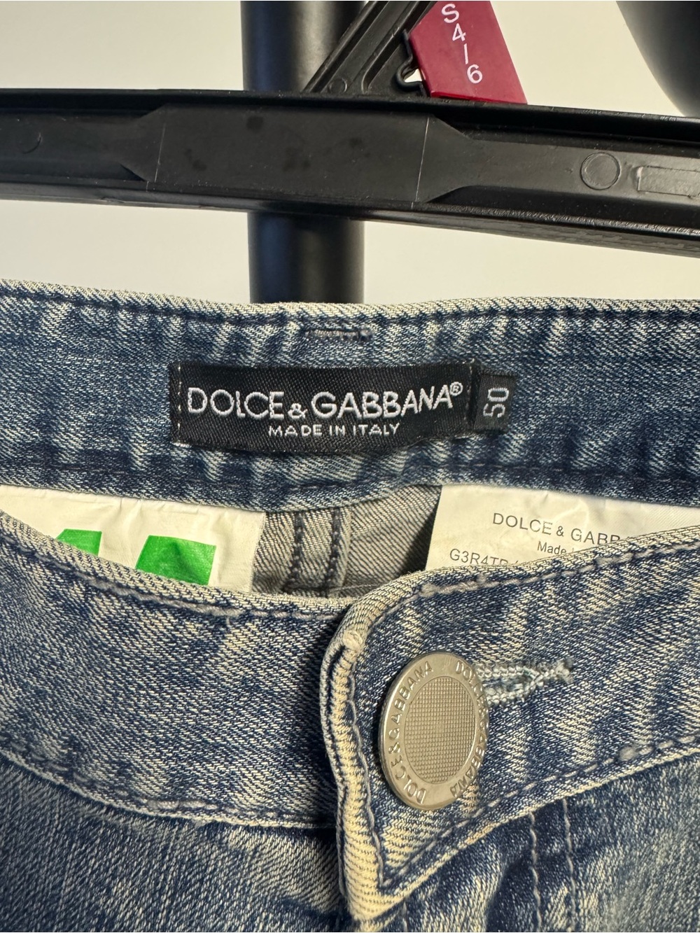 Dolce & Gabbana Faded Light Blue Slim Straight Jeans 14 classic - Picture 3 of 7